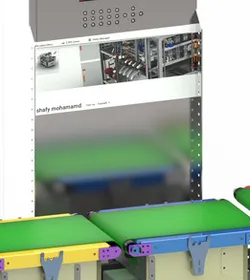 Inline CheckWeigher in motion