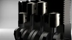 Inline engine.