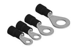 Insulated Ring Terminals (Black)