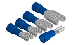 Insulated Spade Female Terminals (Blue)