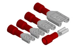 Insulated Spade Female Terminals (Red)