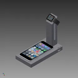iPhone and Apple Watch Flat Charging Station