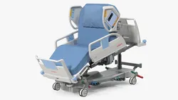 LINET Multifunctional Hospital Bed 3D model