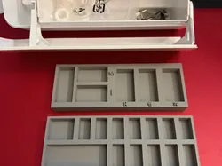 Brother insert trays for Sewing machine SE630  - Free 3D Print Model