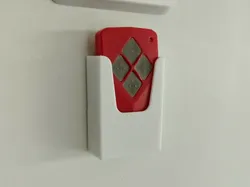 Garage Door Remote Bracket - Free 3D Print Model
