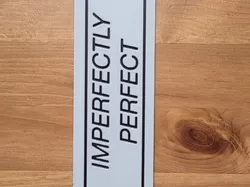 IMPERECTLY PERFECT Bookmark - Free 3D Print Model