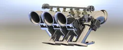 ITB set for GM 54 degree V6 Engine