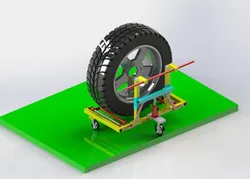 Jack remove and install big tire