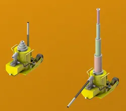 JACK TELESCOPIC CAP. 7 TON