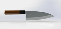 Japanese kitchen knife Deba