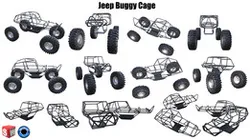 Jeep Buggy Cage