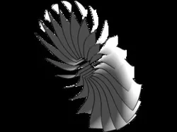 Jet Engine Turbine Propeller - Fan