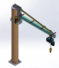 Jib crane 2 ton