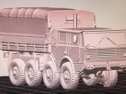 TATRA 813 8x8 Colossus - Free 3D Print Model
