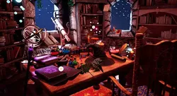 Wizard Room  89 Assets Low-poly 3D model
