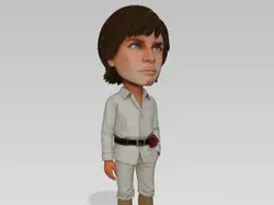 Luke skywaker from Makerlab - Free 3D Print Model