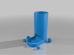 a basic die tower base