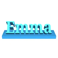 Badges & Coins STL indir - Emma - Michael3DPrint