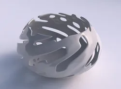 Bowl squeezed twisted with smooth cuts 3D print model