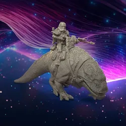 Dewback rider