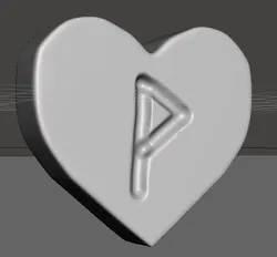 Elder Futhark Rune Conversation Hearts (+ Witch Rune Version)