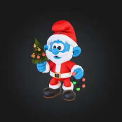 Festive Pappa Smurf