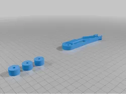 Hot_bed_holder plus shims longer lk5 pro for silicone  bed mounts