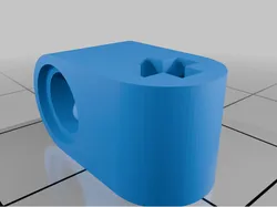 LEGO Technic-Compatible Axle and Pin Connector 90 degree