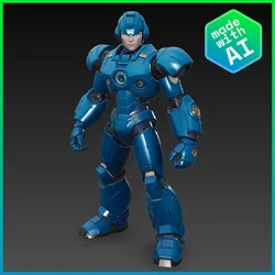 🔵 Megaman – Tactical Armor Edition