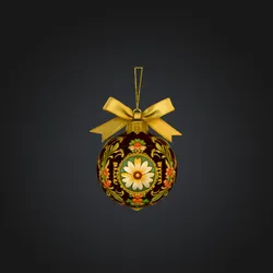 Ornate Holiday Ornament
