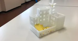 Pen holder by Giorgio Gasparini | Download free STL model | Printables.com