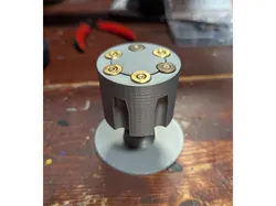 Revolver cylinder as fidget spinner