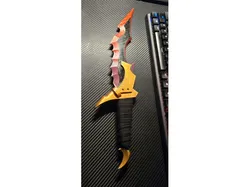 Solo Leveling Dagger- Knight Slayer Prop Knife