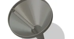 Trichter mit Entlüftung - Funnel with ventilation by Gri | Download free STL model | Printables.com
