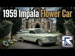 1959 Chevrolet Impala Funeral Flower Car 3D model