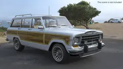1991 Jeep Grand Wagoneer 3D model
