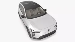 2027 Volvo EX60 SUV White Simplified 3D model