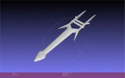 Arcane Ambessa Medarda Sword 3D Print Model in Other 547102