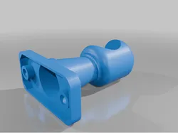 Curtain rod support