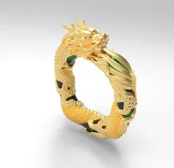 EXQUISITW GOLD DRAGON BRACELET
