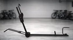 Folded Bicycle Rack for Car Vehicle Accessory Black 3D model