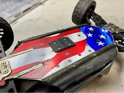 HD Middle Skid Plate for Arrma 6s Kraton / Typhon / Outcast  / Fireteam / etc