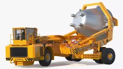 KAMAG SlagPotCarrier Rigged for Cinema 4D 3D model