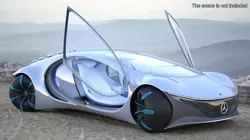 Mercedes Vision AVTR Rigged for Cinema 4D 3D model