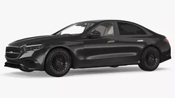 Modern Urban Saloon Car Black 3D model