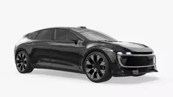 Panoramic Roof EV Black Simplified 3D model
