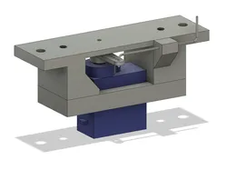 SG90 Servomount (with linear guiding)