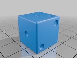 Standard Six-Sided Die (Dice) (D6)