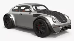 Volkswagen Baja Concept Off Road Vehicle Silver 3D model