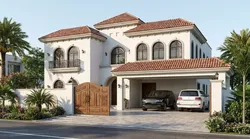 1 Kanal Luxury Spanish Mediterranean Revival House Project  3D print model